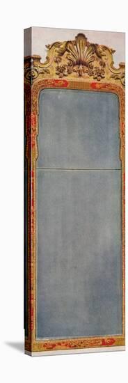 'A Very Rare Pier Glass of c1720 in frame decorated with Red Lacquer', c1720, (1936)-Unknown-Premier Image Canvas