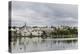 A View across the Pond of Downtown Reykjavik, Iceland, Polar Regions-Michael Nolan-Premier Image Canvas