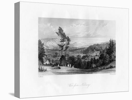 A View from Norbury, Surrey, 19th Century-William Radclyffe-Premier Image Canvas