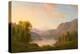 A View in the Laurentian Mountains, near Québec, 1865 (Oil on Canvas)-Robert Scott Duncanson-Premier Image Canvas