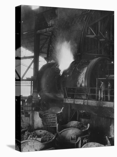 A View of a Copper Smelter in a Copper Mine-null-Premier Image Canvas