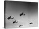 A View of Bomber Planes Being Used During US Army Maneuvers-John Phillips-Premier Image Canvas