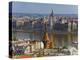 A View of Budapest from Castle Hill, Hungary-Joe Restuccia III-Premier Image Canvas