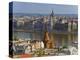 A View of Budapest from Castle Hill, Hungary-Joe Restuccia III-Premier Image Canvas