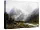 A View of Chamonix and Mont Blanc-Joseph Jansen-Premier Image Canvas