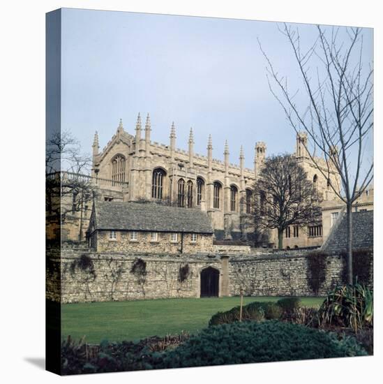 A view of Christ College in Oxford. January 1972-P. Stuart-Premier Image Canvas