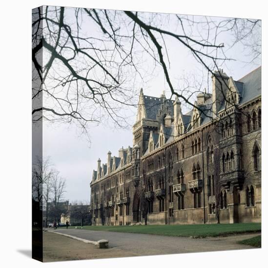 A view of Christ College in Oxford. January 1972-P. Stuart-Premier Image Canvas