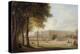 A View of Hampton Court Palace, 1827 (One of a Pair)-Henry Bryan Ziegler-Premier Image Canvas