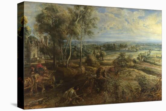 A View of Het Steen in the Early Morning, Ca 1636-Peter Paul Rubens-Premier Image Canvas