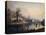 A View of Newcastle from the River Tyne-English School-Premier Image Canvas