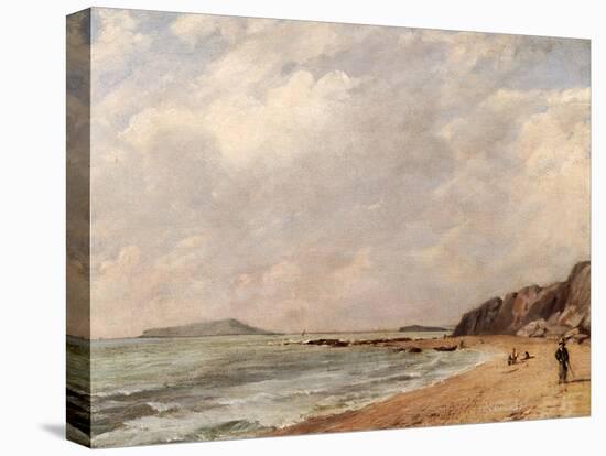A View of Osmington Bay, Dorset, Looking Towards Portland Island-John Constable-Premier Image Canvas