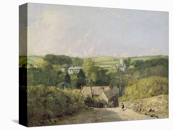 A View of Osmington Village with the Church and Vicarage, 1816-John Constable-Premier Image Canvas