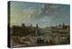 A View of Paris from the Pont Neuf, 1763-Nicolas Jean Baptiste Raguenet-Premier Image Canvas