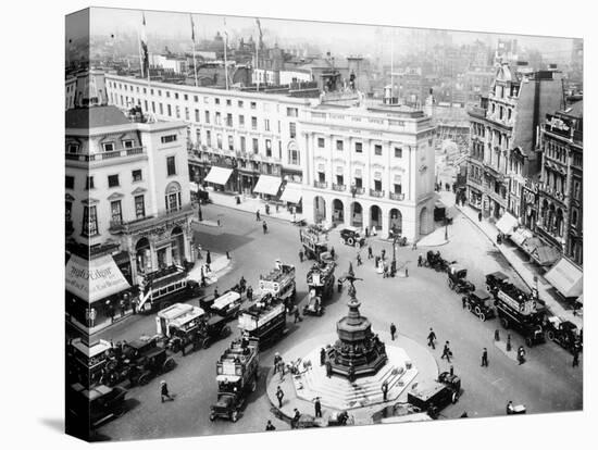 A View of Piccadilly Circus, C1912-C1914-null-Premier Image Canvas