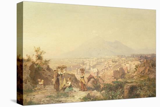 A View of Pompeii by Franz Richard Unterberger-Franz Richard Unterberger-Premier Image Canvas