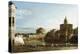 A View of Rome along the Tiber, with the Church of San Giovanni dei Fiorentini beyond-Bernardo Bellotto-Premier Image Canvas