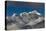 A view of Taboche through the clouds seen from Kongde in the Everest region, Nepal, Himalayas, Asia-Alex Treadway-Premier Image Canvas