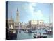 A View of the Grand Canal-Canaletto-Premier Image Canvas