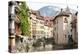 A View of the Old Town of Annecy, Haute-Savoie, France, Europe-Graham Lawrence-Premier Image Canvas
