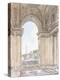 A View of the Piazza San Pietro-Giacomo Quarenghi-Premier Image Canvas