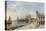 A View of the Piazzetta and Santa Maria della Salute, Venice-Antonietta Brandeis-Premier Image Canvas