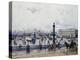 A View of the Place De La Concorde, Paris-Anna Sofia Palm-Premier Image Canvas