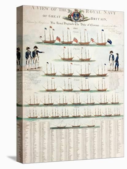 A View of the Royal Navy of Great Britain, Published in 1804-Nicolaus von Heideloff-Premier Image Canvas