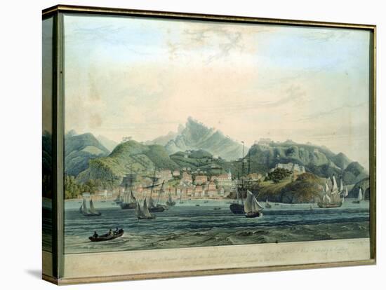 A View of the Town of St. George and Richmond Heights on the Island of Grenada, Engraved by…-Lieutenant-Colonel J. Wilson-Premier Image Canvas
