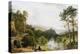 A View of the Wye River, South Wales-John F. Tennant-Premier Image Canvas