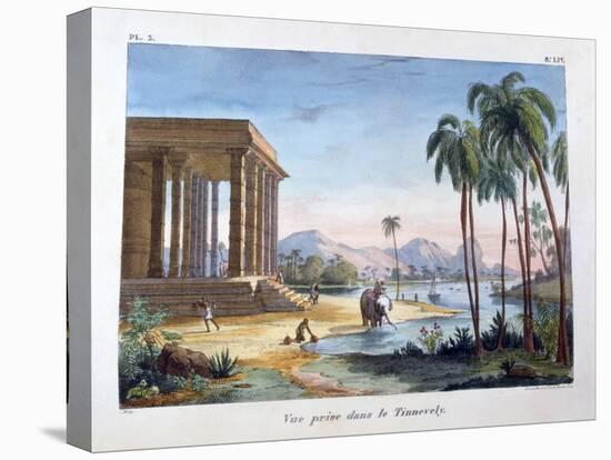 A View of Tinnevelly, India, 1828-Marlet et Cie-Premier Image Canvas