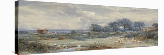 A View on Holmwood Common, Surrey-Myles Birket Foster-Premier Image Canvas