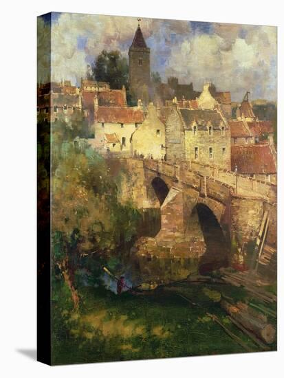 A Village in East Linton, Haddington-James Paterson-Premier Image Canvas