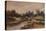 'A Village on a River', c1824, (1935)-Peter De Wint-Premier Image Canvas