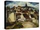 A Village Procession, France, C.1923-Christopher Richard Wynne Nevinson-Premier Image Canvas