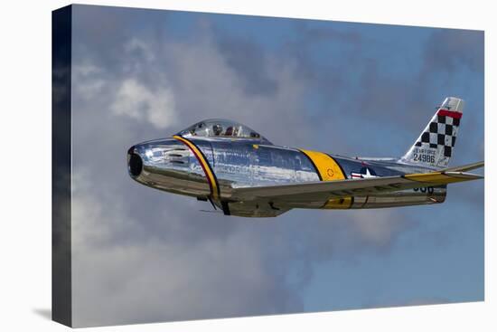 A Vintage F-86 Sabre of the Warbird Heritage Foundation-null-Premier Image Canvas