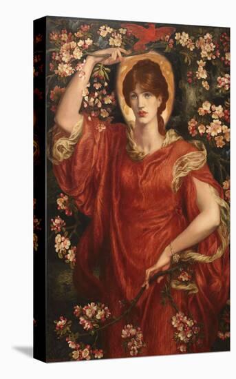 A Vision of Fiammetta, 1878-Dante Gabriel Rossetti-Stretched Canvas