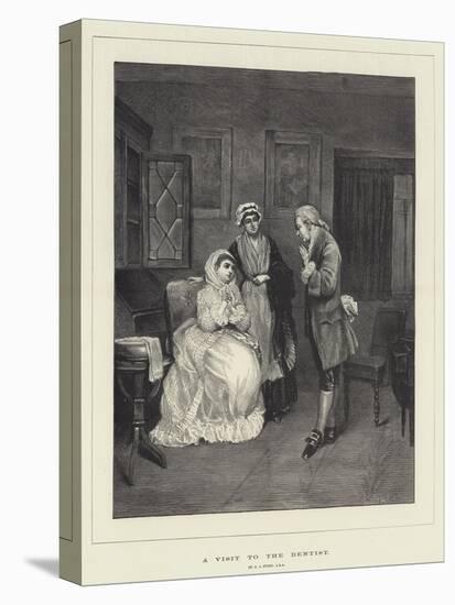 A Visit to the Dentist-George Adolphus Storey-Premier Image Canvas