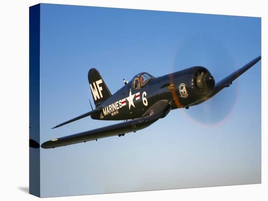 A Vought F4U-5 Corsair in Flight-Stocktrek Images-Premier Image Canvas