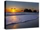 A Wave Rolls Up the Beach at Sunset at La Push, Washington, USA-Gary Luhm-Premier Image Canvas