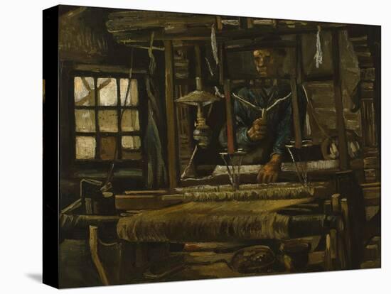 A Weaver's Cottage-Vincent van Gogh-Premier Image Canvas