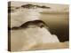 A Weddell Seal About to Dive at West Beach, Cape Evans, Antarctica, 1911-Herbert Ponting-Premier Image Canvas