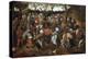 A Wedding Feast with Peasants Dancing-Pieter Bruegel the Elder-Premier Image Canvas