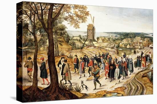 A Wedding Procession-Pieter Brueghel the Younger-Premier Image Canvas
