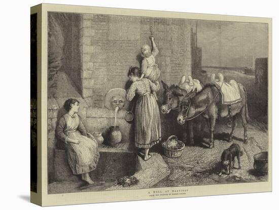 A Well at Hastings-Myles Birket Foster-Premier Image Canvas