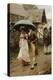 A Wet Sunday Morning, 1896-Edmund Blair Leighton-Premier Image Canvas