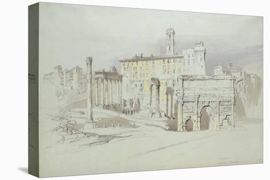 A Window of the Palazzo Tolomei-John Ruskin-Premier Image Canvas