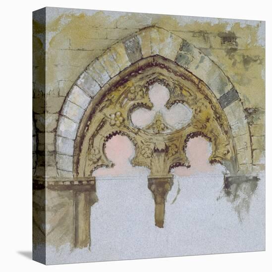 A Window of the Palazzo Tolomei-John Ruskin-Premier Image Canvas