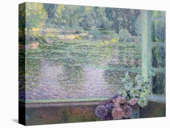 A Window on the River, 1908-Henri Eugene Augustin Le Sidaner-Premier Image Canvas