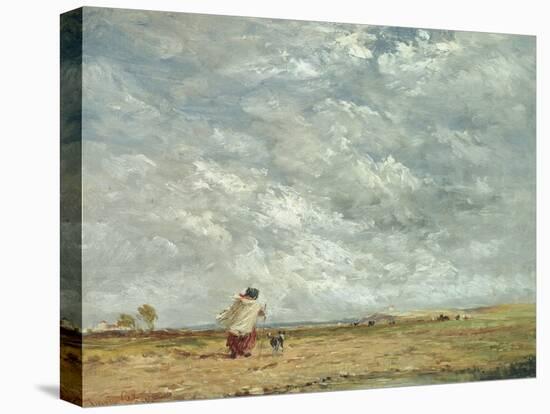 A Windy Day, 1850-David Cox-Premier Image Canvas