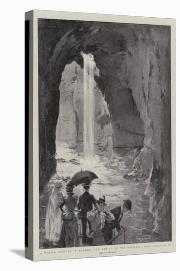 A Winter Holiday in Algeria, the Grotto of the Roummel, Near Constantine-null-Premier Image Canvas